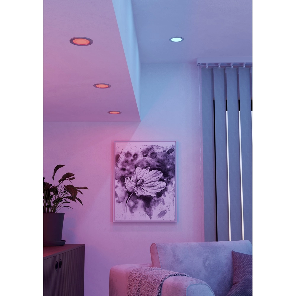 Inbouw lamp Fueva 6 rond - rvs - Ø 11,9cm Eglo 9008606330843