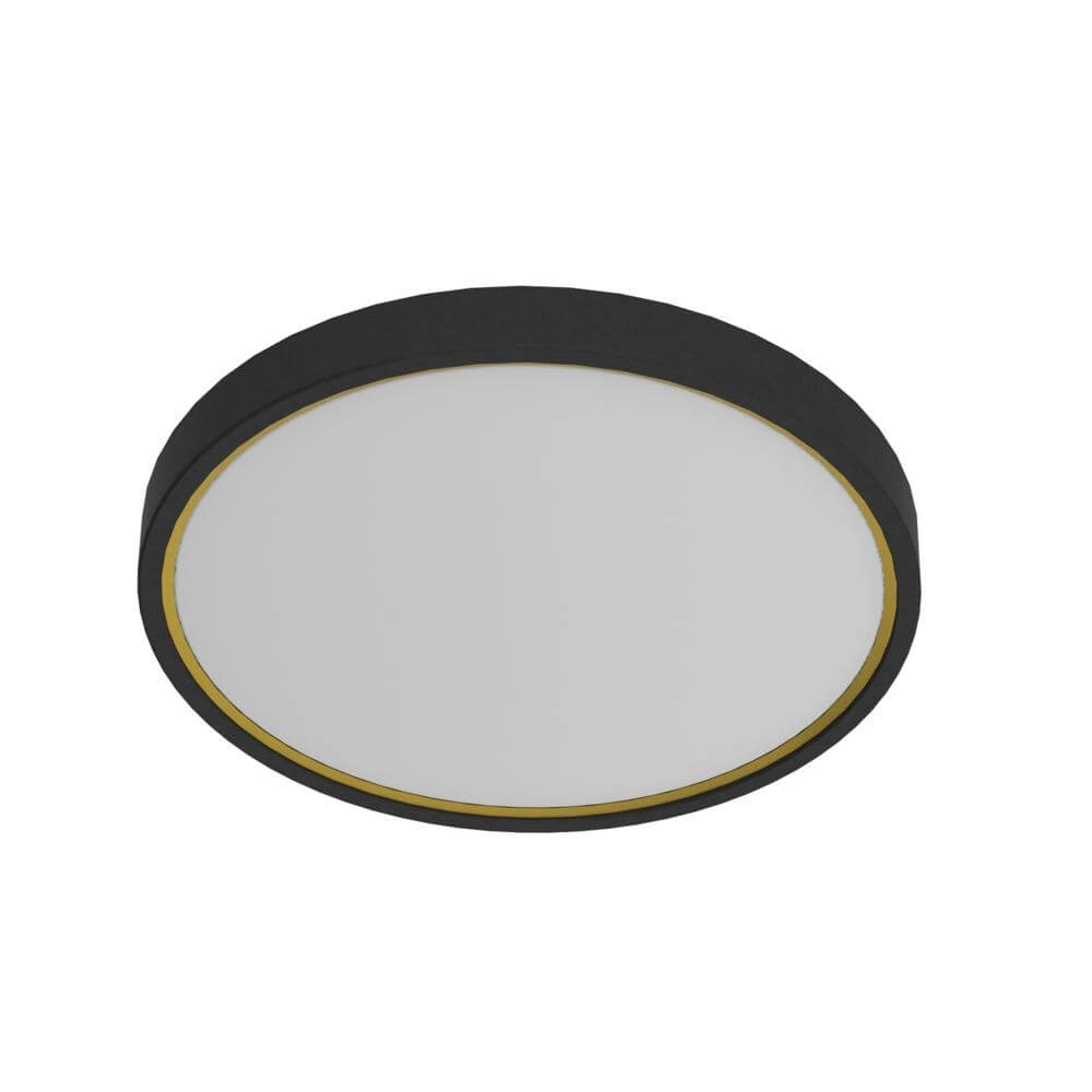Zwarte plafondlamp Noxy Ø 35cm Nordlux 5704924002625