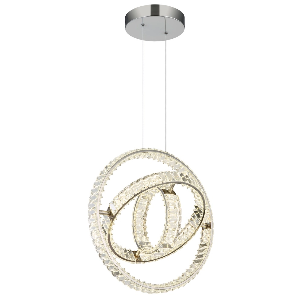 Unieke hanglamp Neil chroom Globo 9007371516414