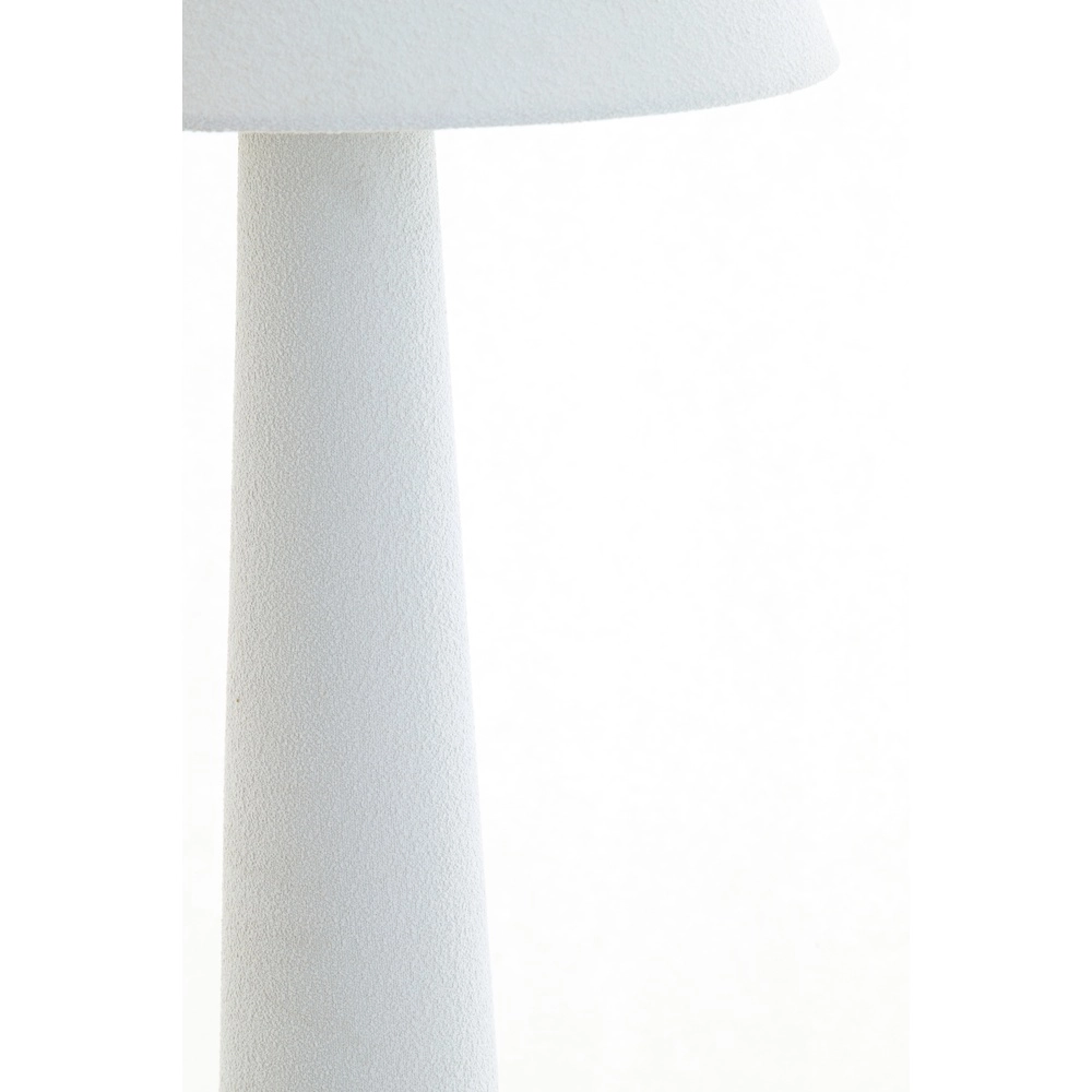 Vloerlamp Devia Ø 50cm - bouclé - beige Light & Living 8717807759513