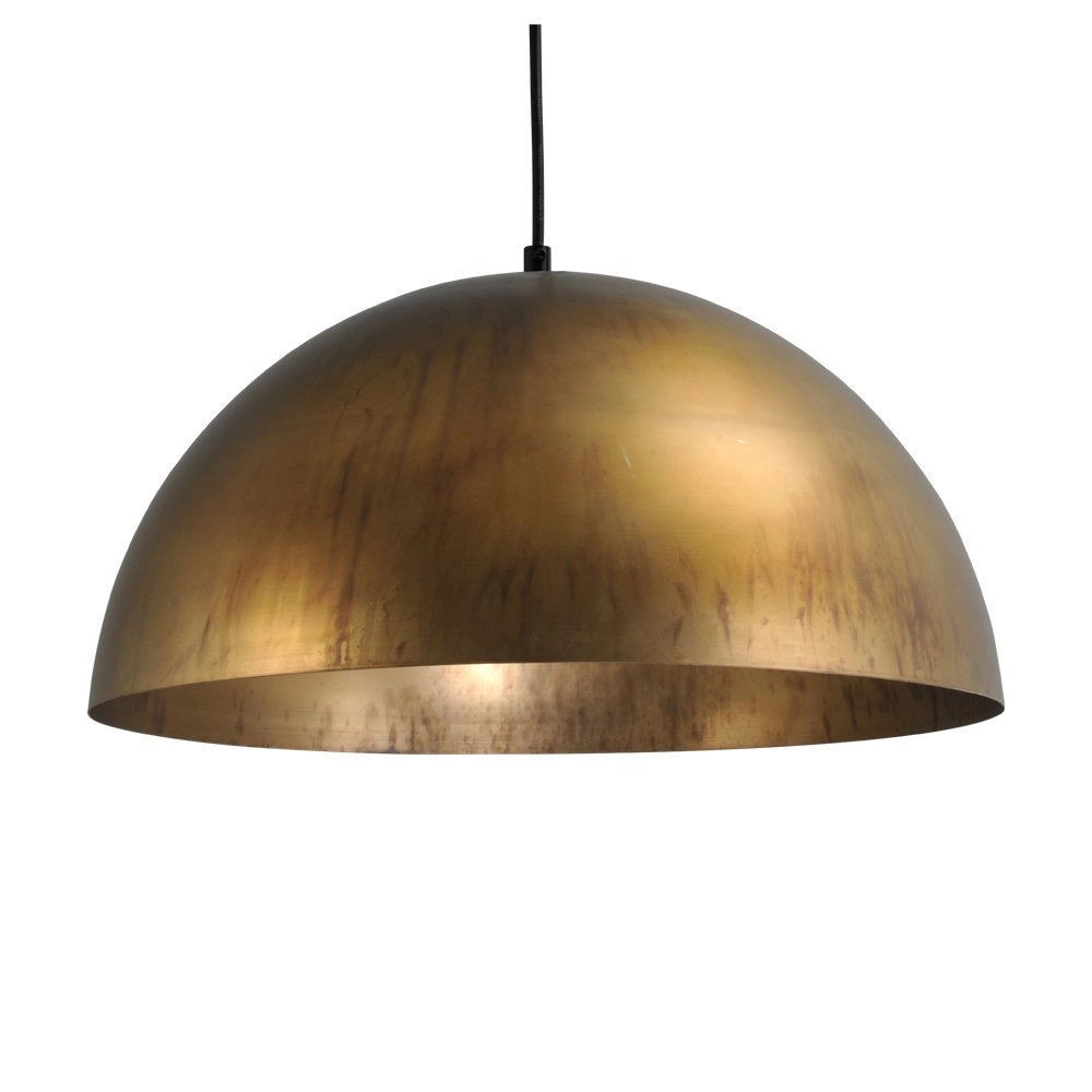 Grote hanglamp Industria Gold 40 goud