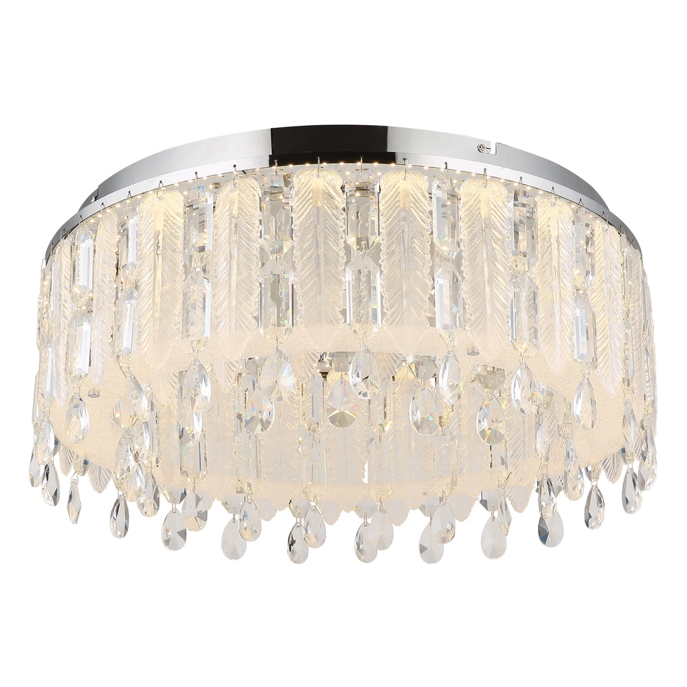 Plafondlamp Klunka chroom Ø 58,5cm Globo 9007371459094