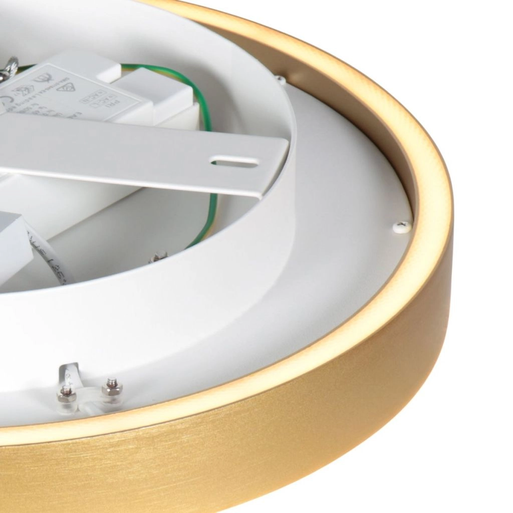 Design plafondlamp Ringlux goud Ø 40cm Steinhauer 8712746180923