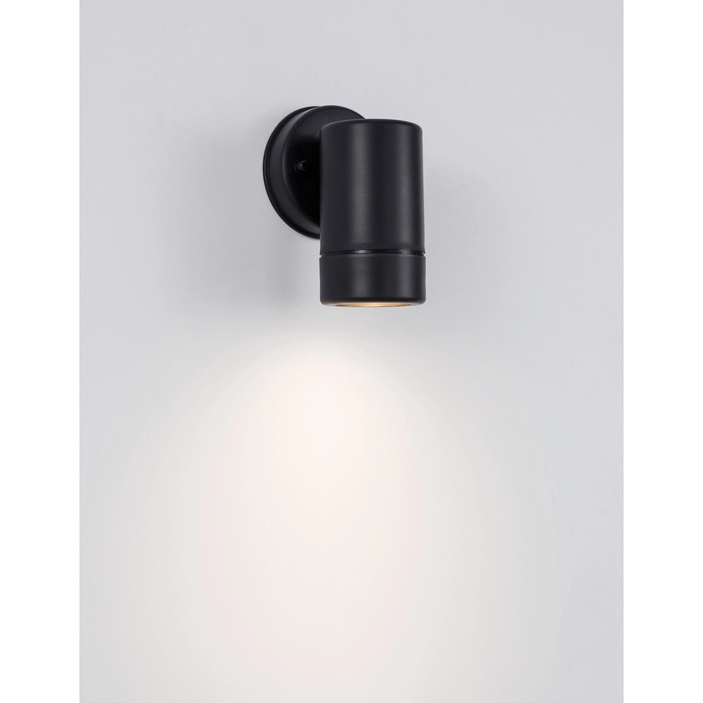 Ronde spot Limbio down zwart Lyora 5212017425874