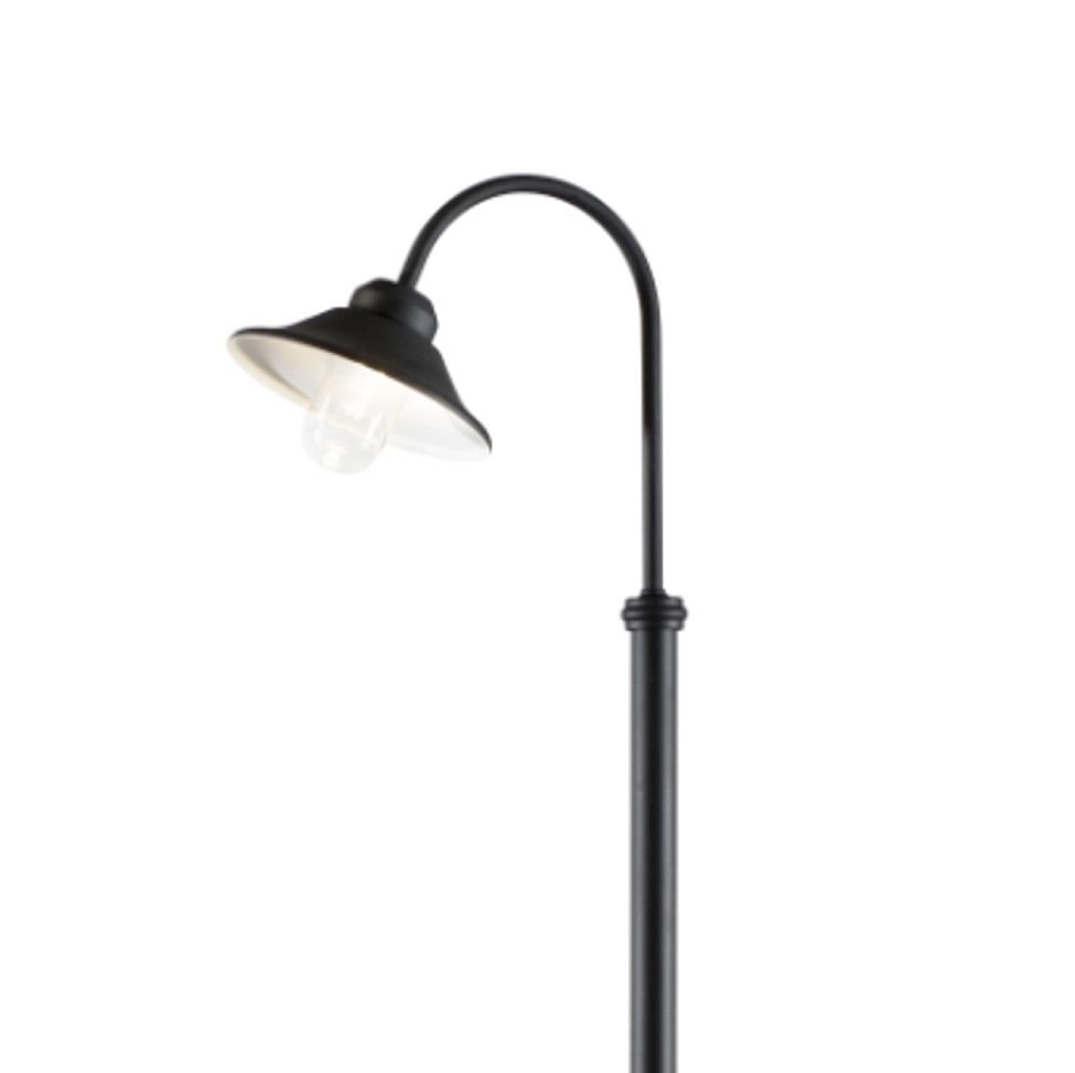 Tuinlantaarn Vega 8w - 3000K - 240cm mat zwart KonstSmide 7318305637504