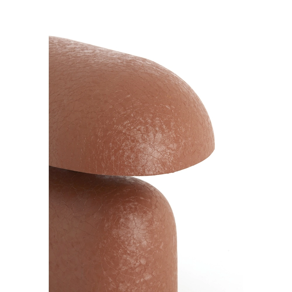 Schemerlamp Todd ovaal - mat donker oranje Light & Living 8717807818913