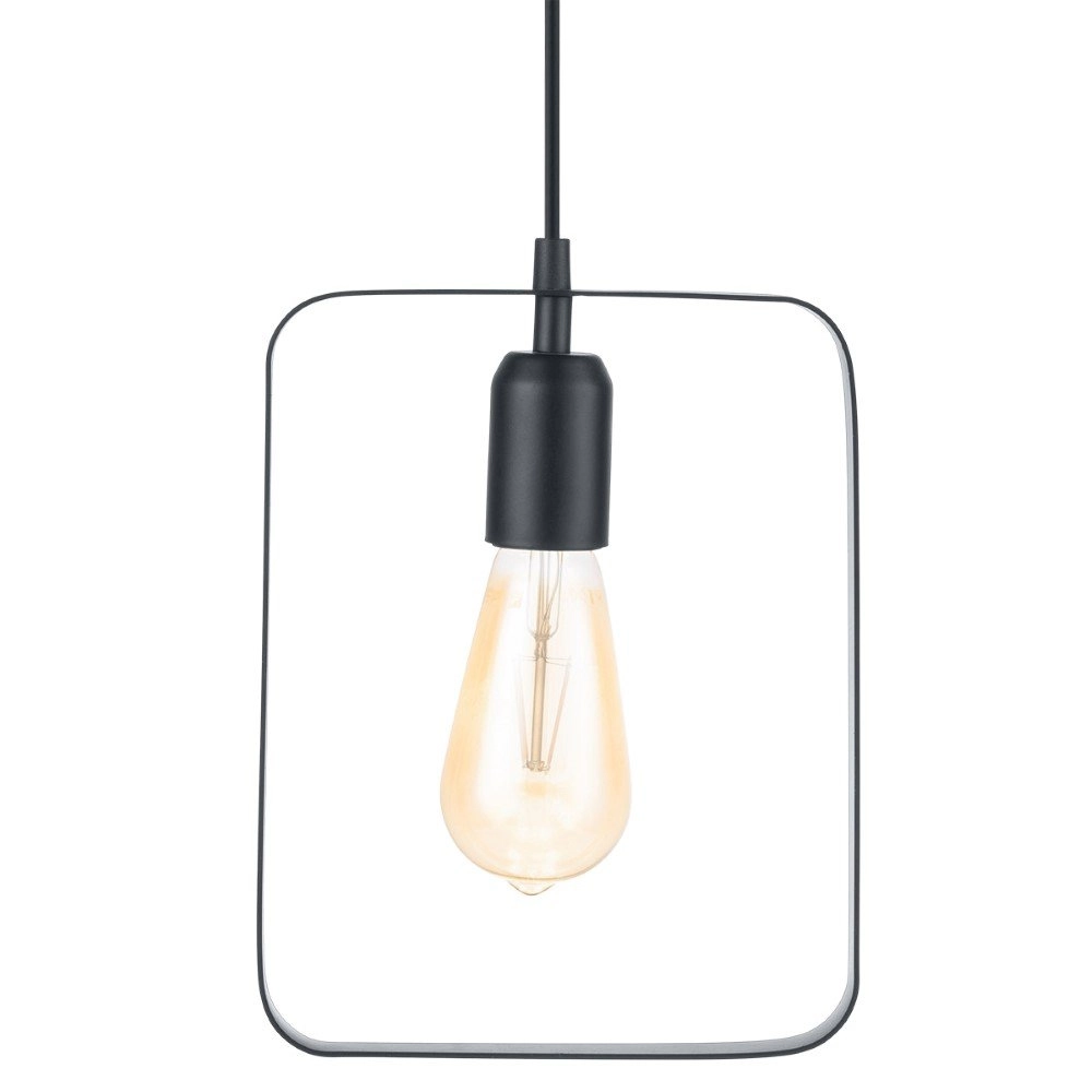 Hanglamp Bedington Square zwart Hanglamp Bedington Square zwart