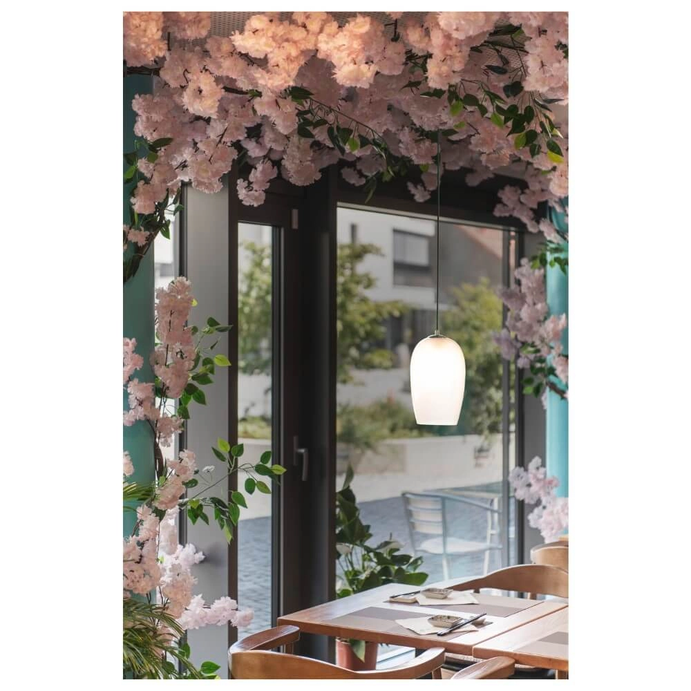 Glazen hanglamp Pantilo wit glas - Ø 18cm SLV 4024163266383