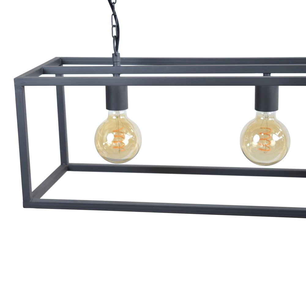 Hanglamp Frame 4-lichts zwart Urban Interiors 8719325171815