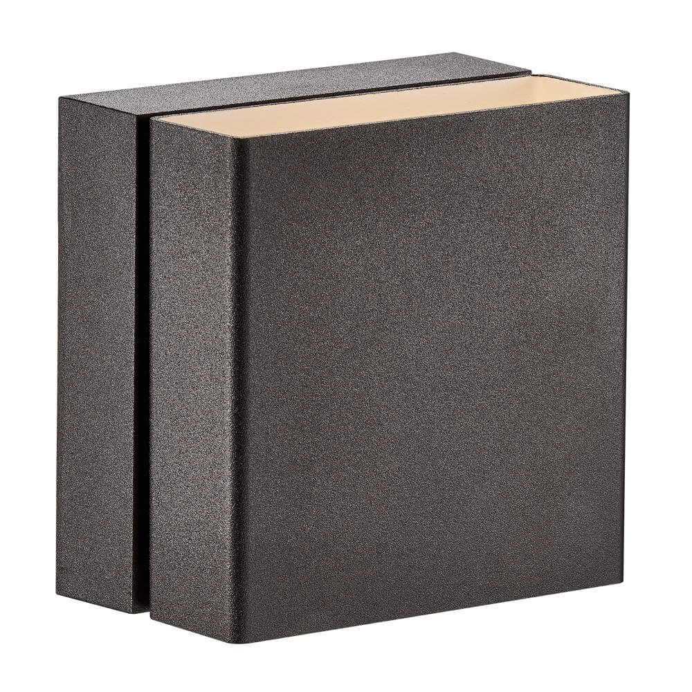 Vierkante wandlamp Turn zwart Nordlux 5704924000638