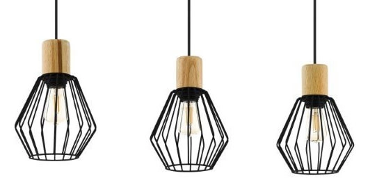 Draad hanglamp Palmorla 3-lichts Eglo 9002759440947