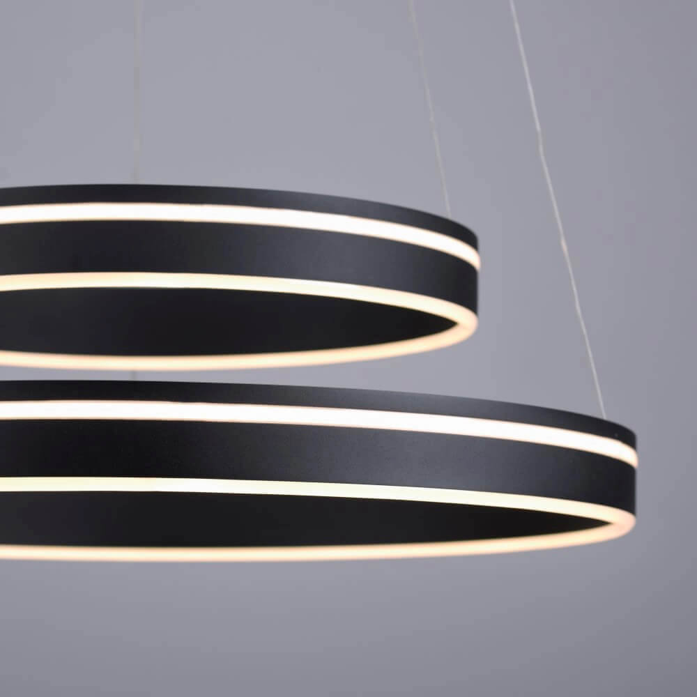 Hanglamp Q-Vito Ø 59cm antraciet Paul Neuhaus 4012248367445