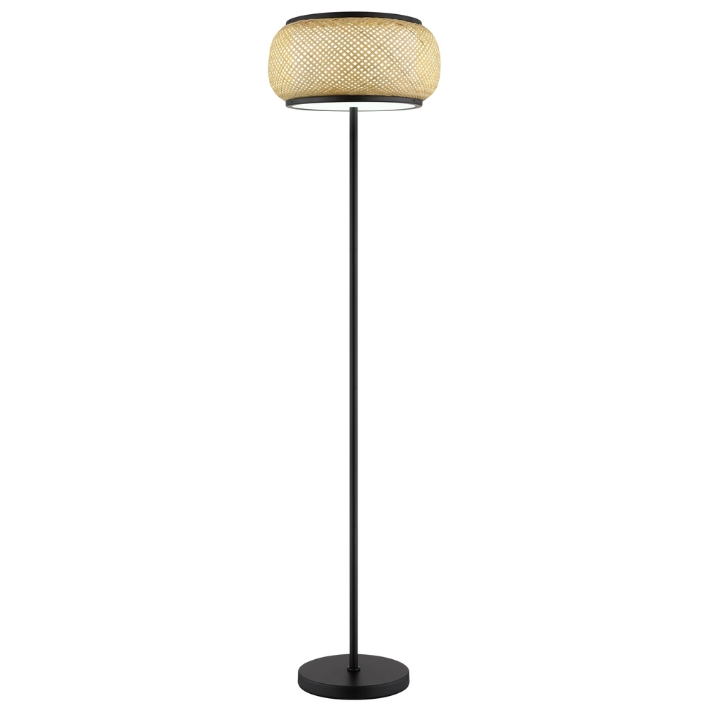 Vloerlamp Bambora met bamboe Ø 38cm Globo 9007371569861
