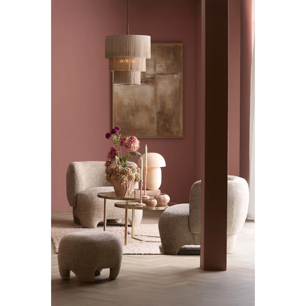 Touwtjes hanglamp Malaika Ø 45cm - taupe Light & Living 8717807816391