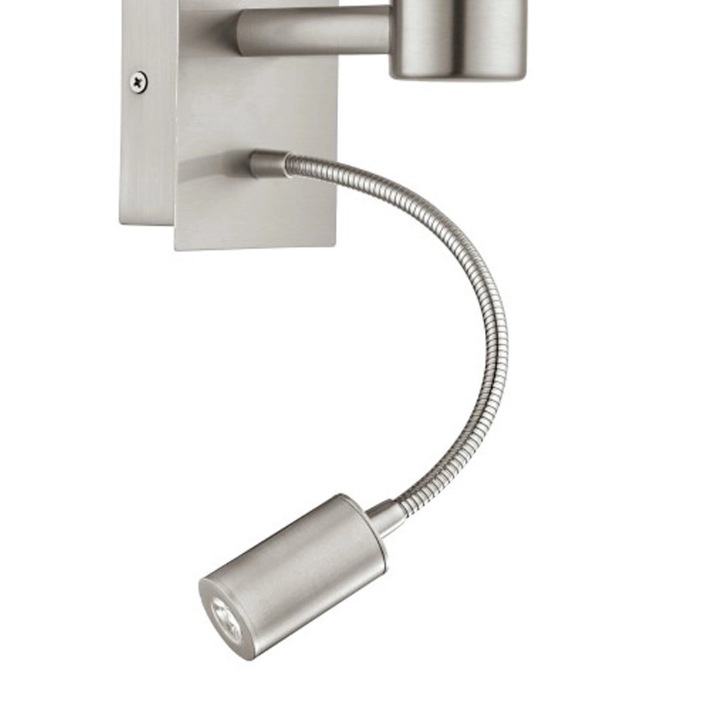 Wandlamp Pasteri witte kap met leeslampje Eglo 9002759964849