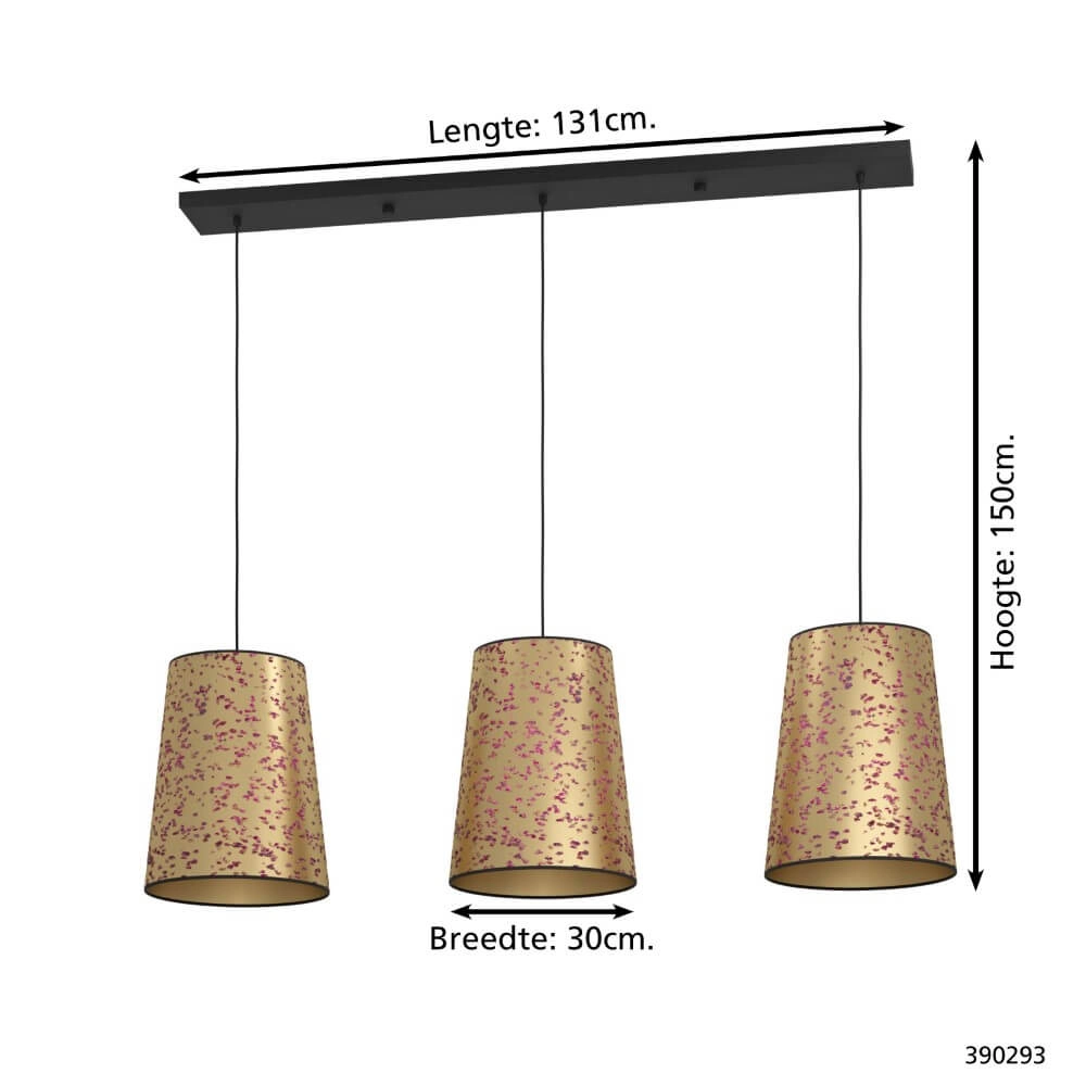 Grote hanglamp Castuera met meerdere kleuren Stars of Light 9008606274543