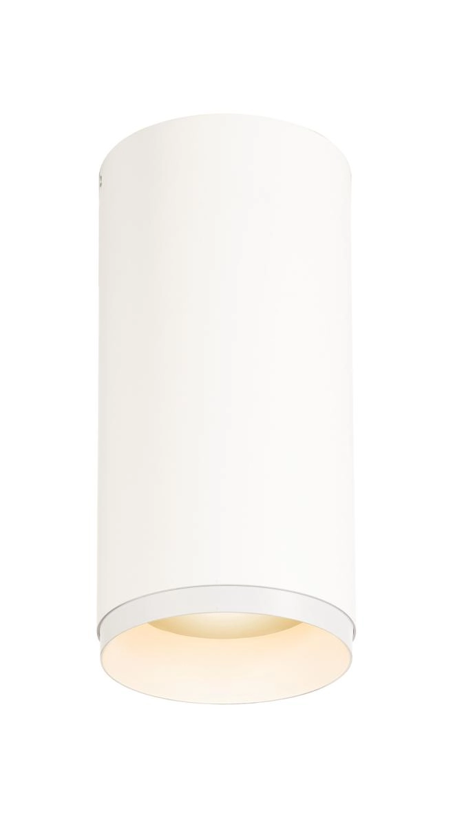 Opbouwspot Numinos M cilinder wit/zwart 3000K - 36gr SLV 4024163243810