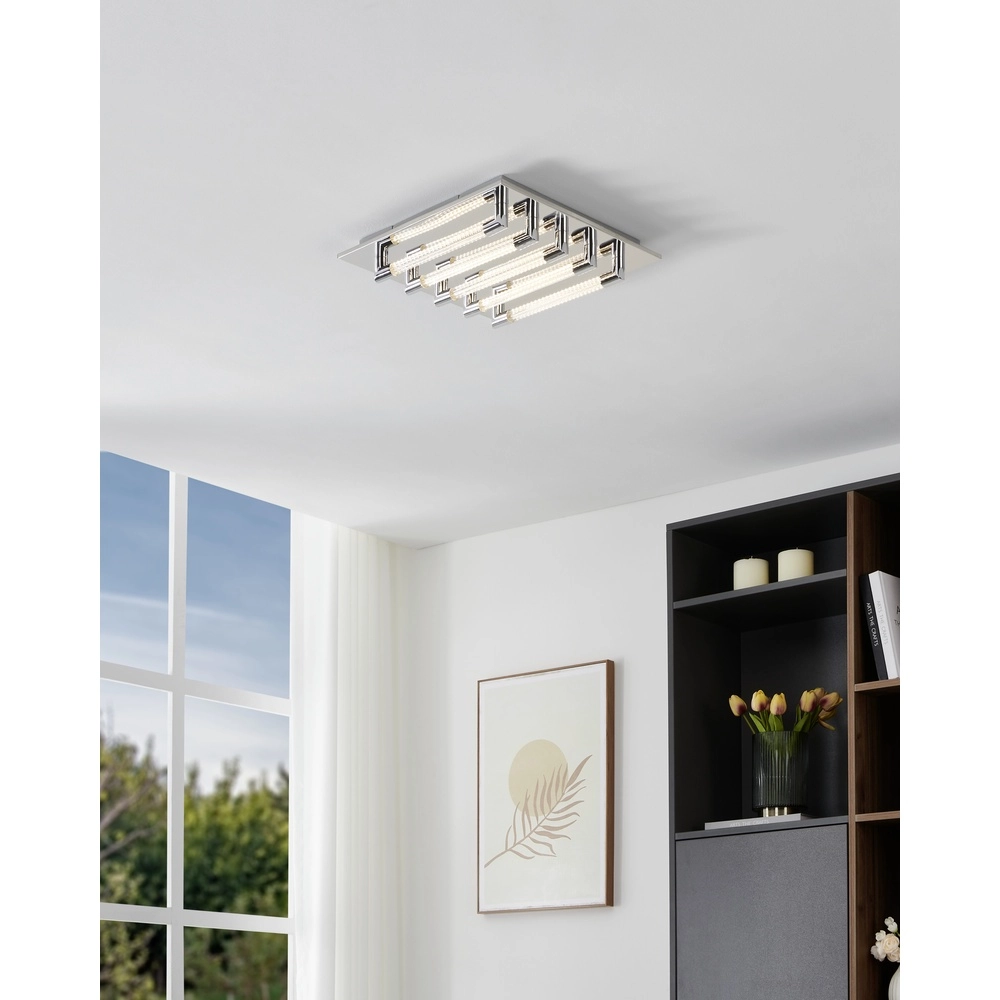 Plafondlamp Velarde 5-lichts chroom Eglo 9002759953980