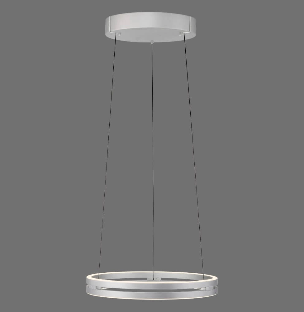 Strakke hanglamp Pure E-Loop aluminium Paul Neuhaus 4012248372272