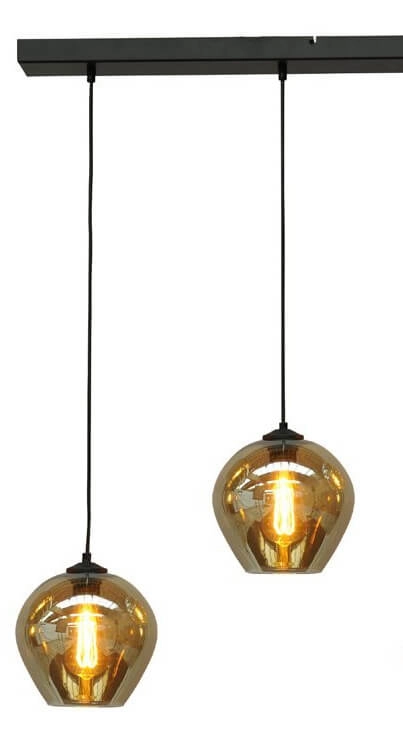 Hanglamp Quinto 5 met glazen kappen Masterlight 8718121220024
