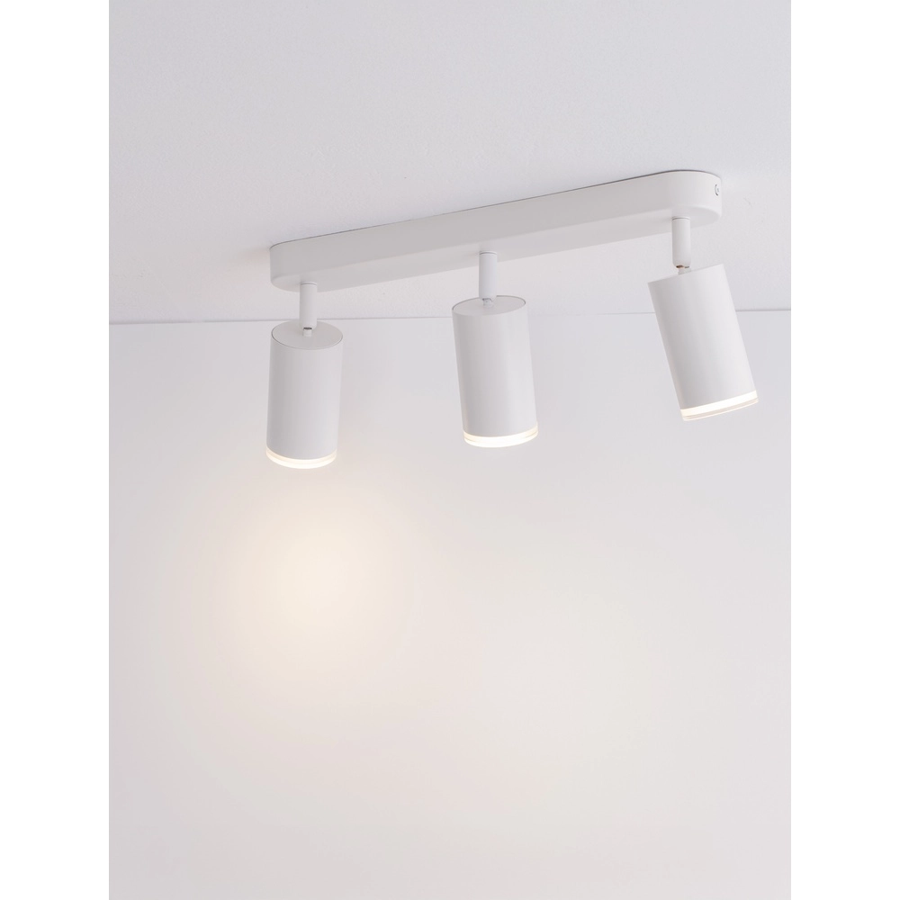 Opbouwspot Mao 3-lichts wit Lyora 5212017475305