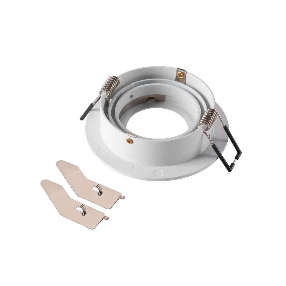 Inbouwring New Tria 75 rond wit - zonder fitting SLV 4024163276474