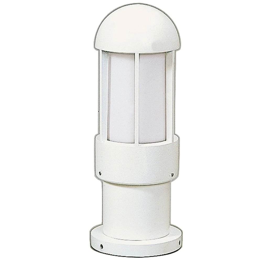 Staande tuinlampen 220 volt Rondo 40cm wit