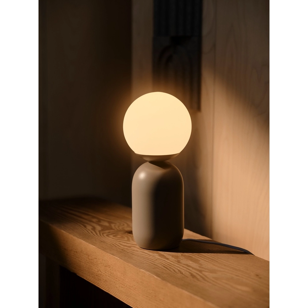 Deense stijl tafelamp Notti  Light brown Nordlux 5704924026935