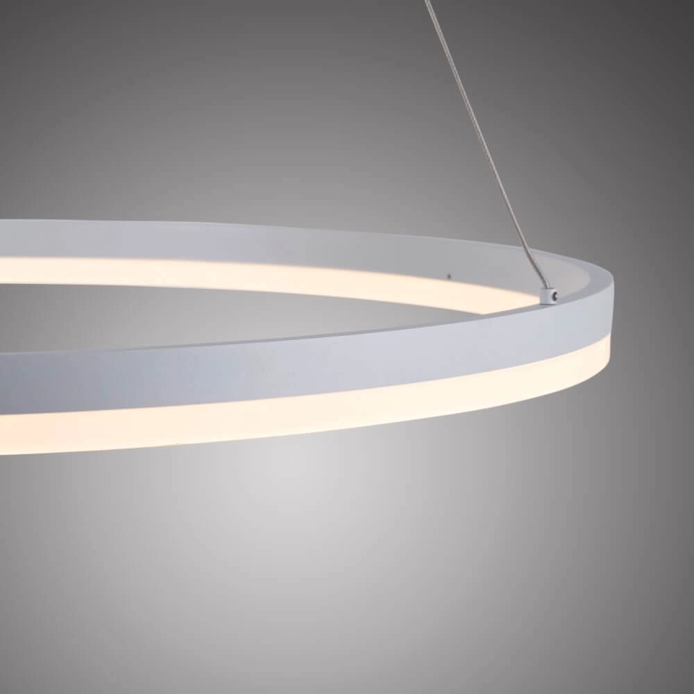 Moderne hanglamp Titus Ø 80cm wit Paul Neuhaus 4012248365373