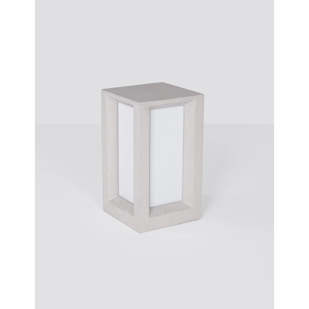 Square garden lamp Castro white Lyora 5212017426918