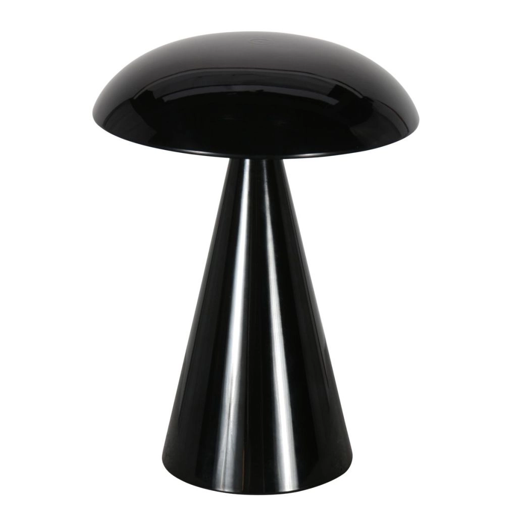 Oplaadbare tafellamp Mush zwart Steinhauer 8712746188806