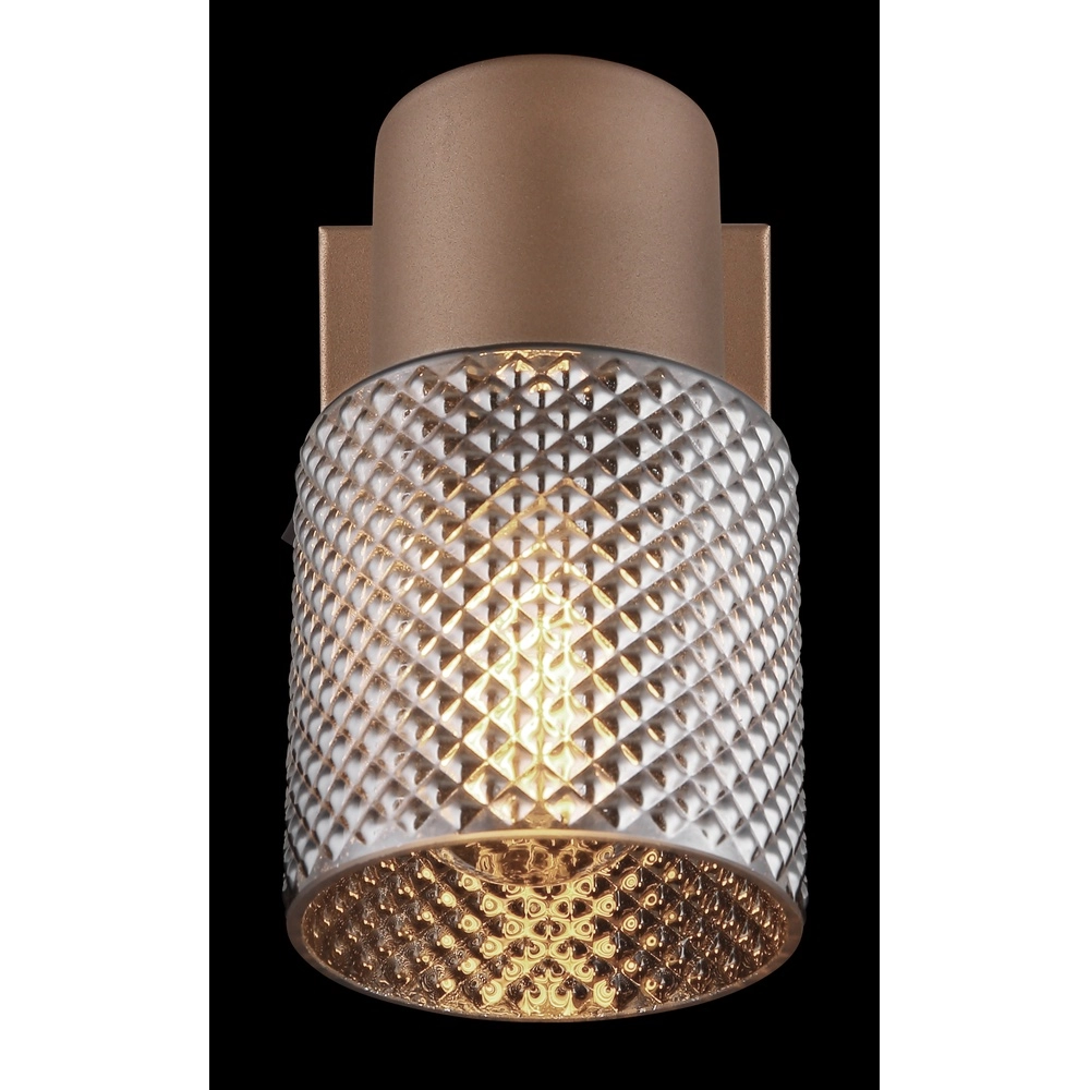 Wandlamp Satella koffie bruin Globo 9007371471560