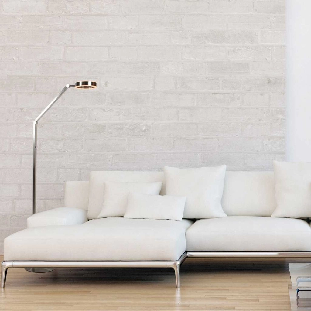 Design leeslamp Ringlux geborsteld metaal Steinhauer 8712746180886