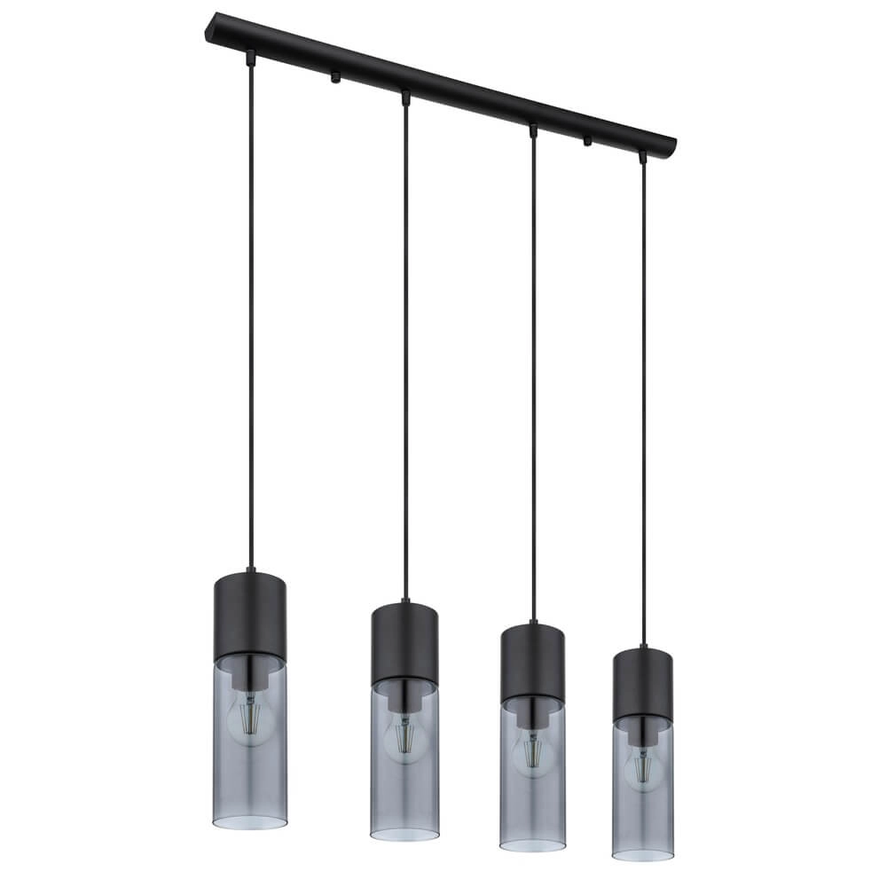 Strakke hanglamp Annika 4-lichts Globo 9007371439768