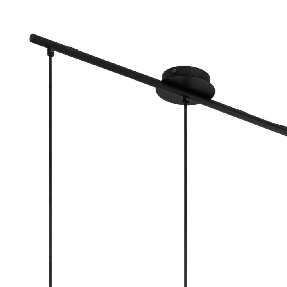 Eetkamer hanglamp Pinto Gold 3-lichts zwart met goud Eglo 9002759976521