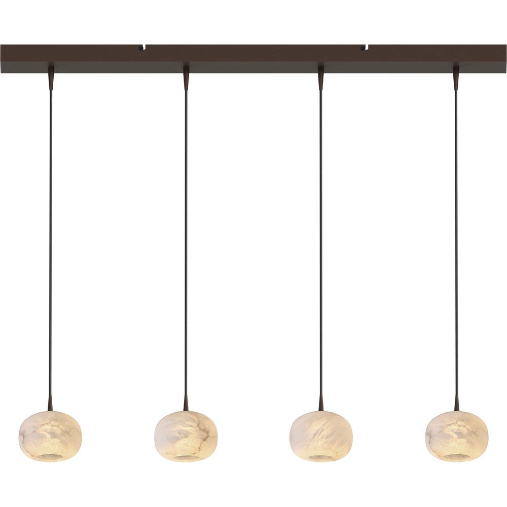 Design hanglamp Alta 4-lichts cacao
