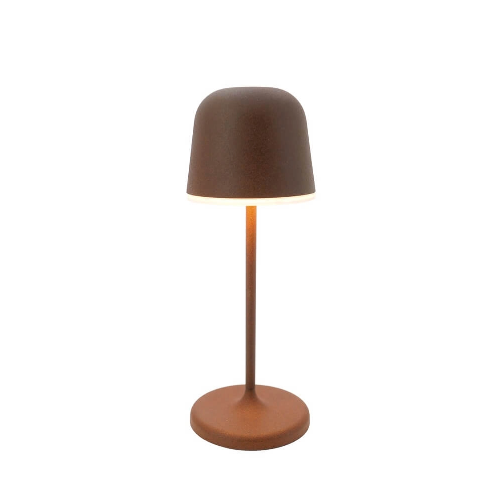 Tafellamp Mannera oplaadbaar roestbruin Tafellamp Mannera oplaadbaar roestbruin
