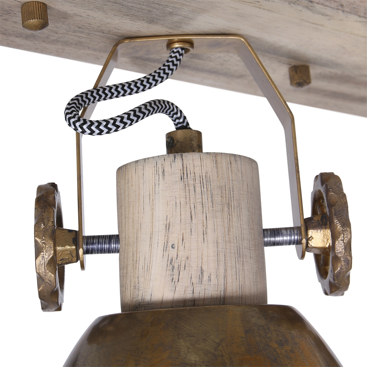 3-lichts opbouwspot Gearwood Steinhauer 8712746135046