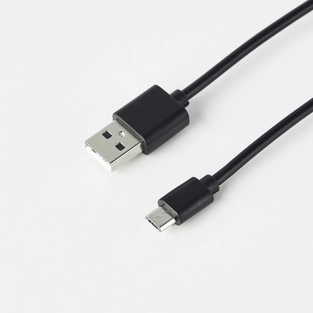 Oplaadbare vloerlamp Pesso zwart Brilliant 4004353447020