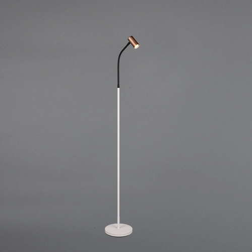 Design vloerlamp Taryn mokka bruin Trio 4017807685770