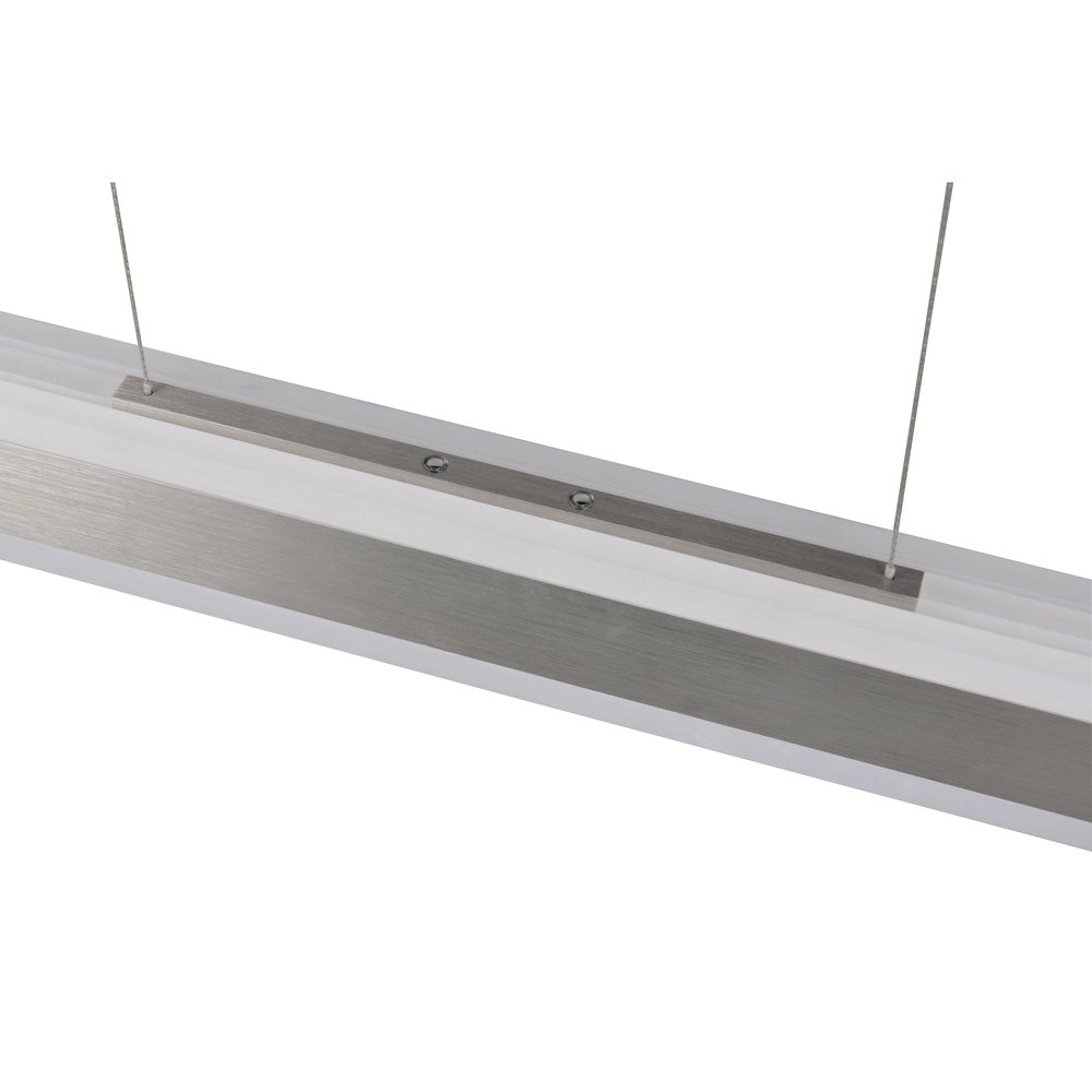 Moderne hanglamp Arcola 152cm nikkel Trio 4017807662023