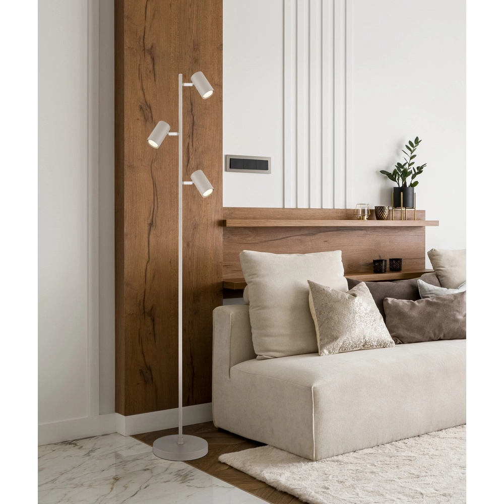 Vloerlamp Robby zand bruin Globo 9007371569694