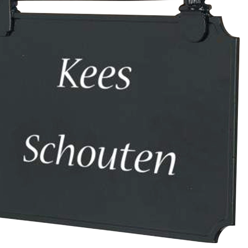 Uithangbord Signboard A aluminium - zwart KS Verlichting 8714732561945