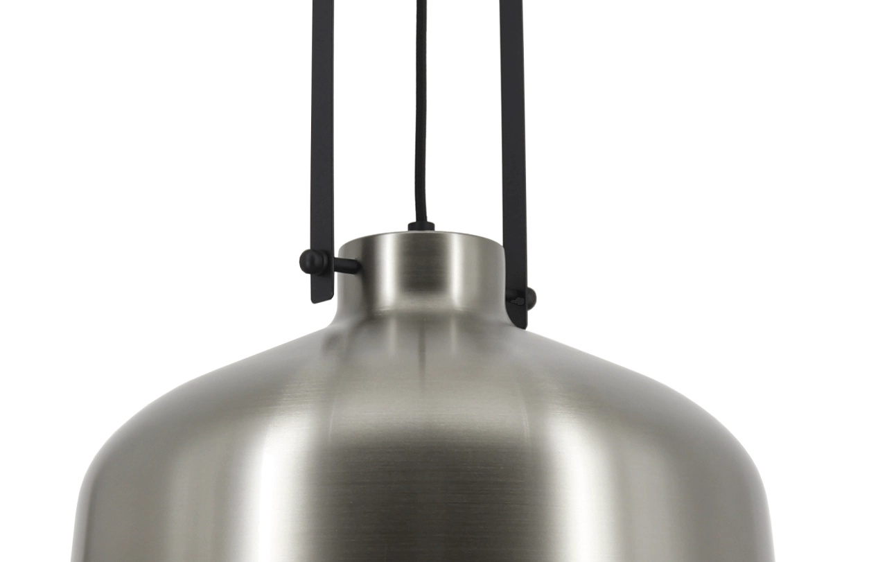 Ø 37,5cm hanglamp Mendoza RVS kleur Artdelight 8719831735013