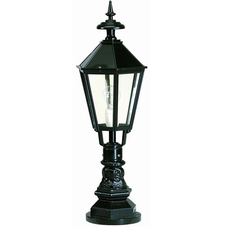 Nostalgische lantaarn Elbe zwart