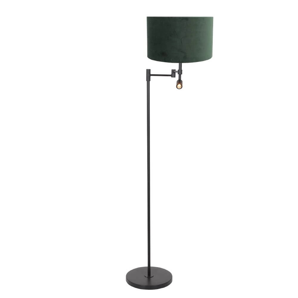 Led leeslamp Stanger met stoffen kap Led leeslamp Stanger met stoffen kap