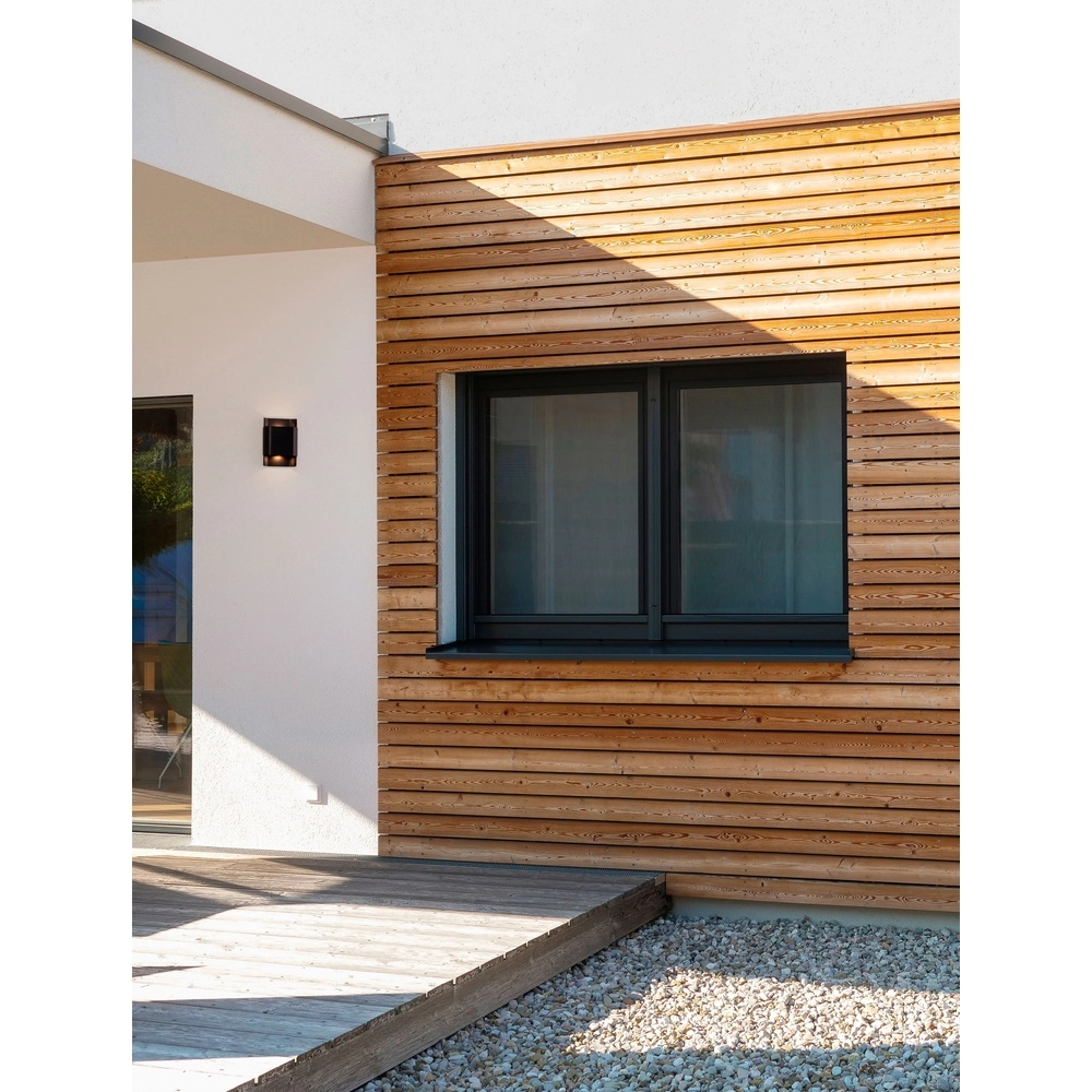 Zwarte opbouwspot Polly 18cm Lyora 5212017465160