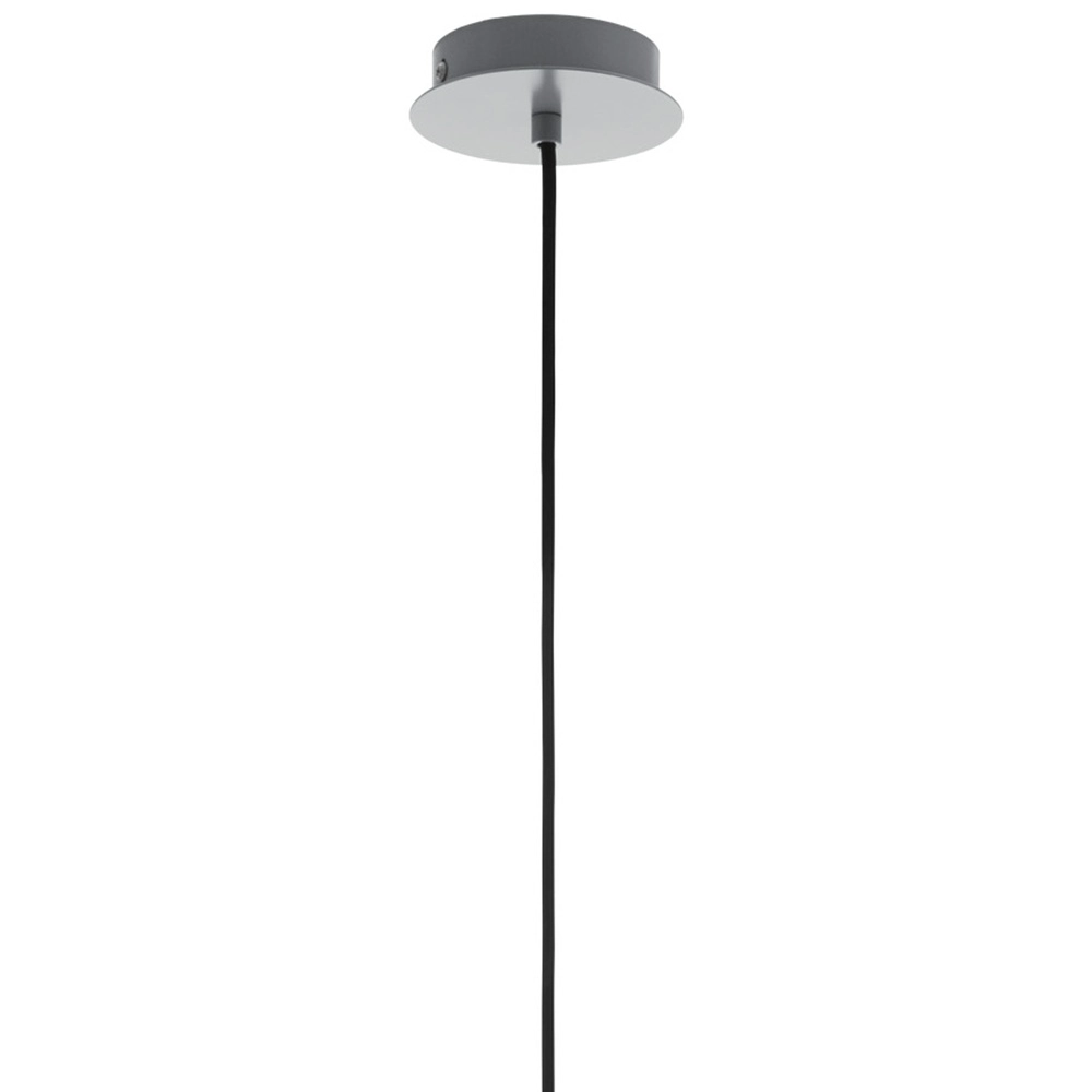 Grijze hanglamp Carlton 1 Ø 31cm Eglo 9002759330927