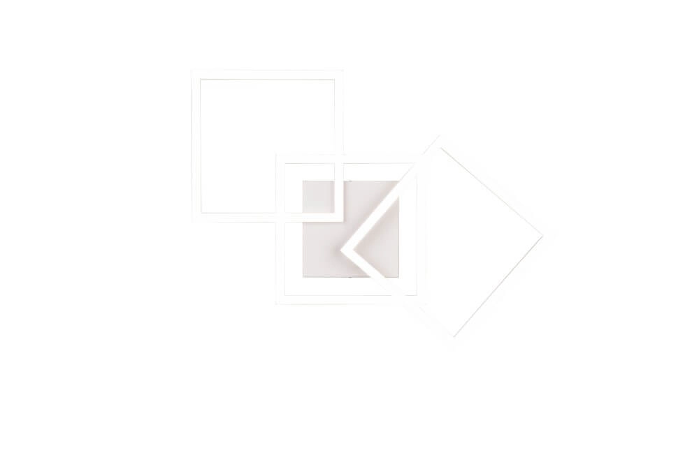 Witte plafondlamp Trail design Trio 4017807577105