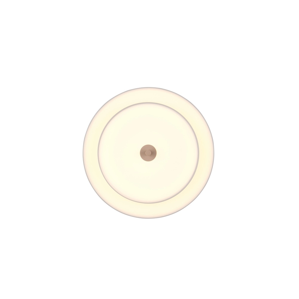 Moderne plafondlamp Keaton wit Ø 40cm Trio 4017807653700